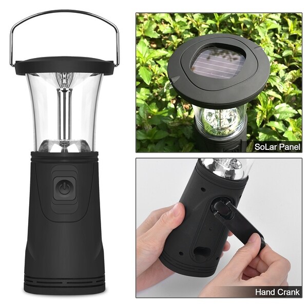 Shop Odoland Solar Emergency Camping Lantern w/ Hand Crank ...