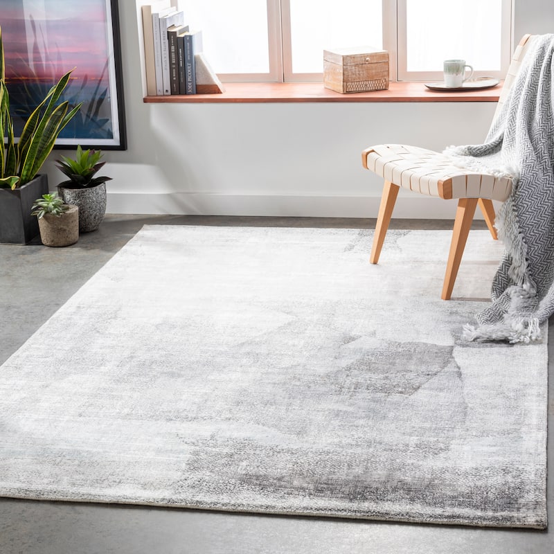 Artistic Weavers Senka Modern Abstract Area Rug - 8' x 10' - Slate