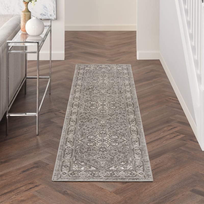 Nourison Concerto Traditional Persian Medallion Area Rug.