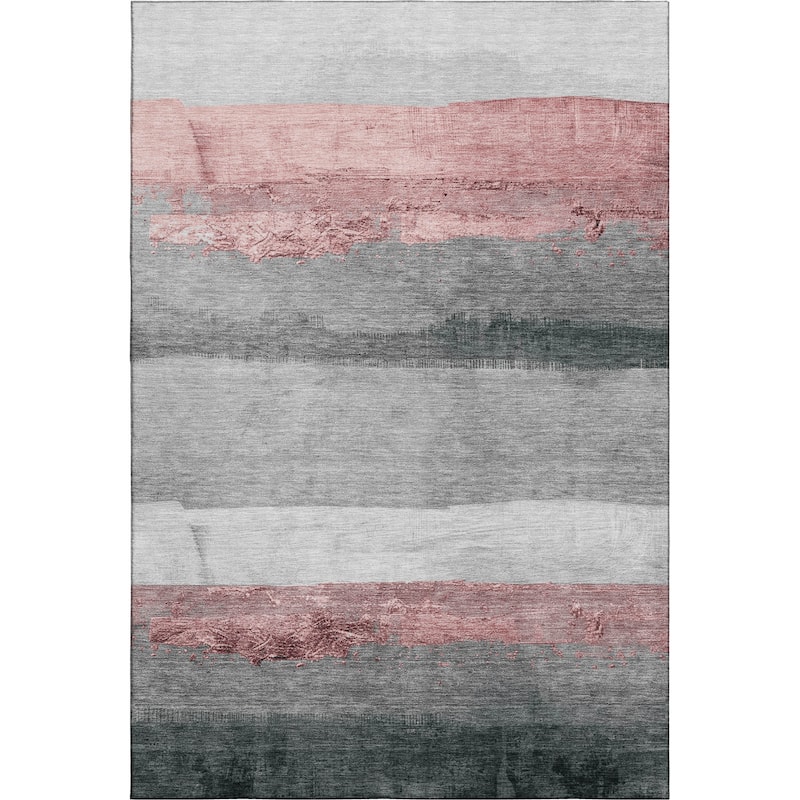 Premium Washable Super Soft Ombre Stripes Mayfield Rug