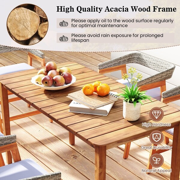 4人掛けwoodtable Eucalyptus Wood Console Table | Plow & Hearth