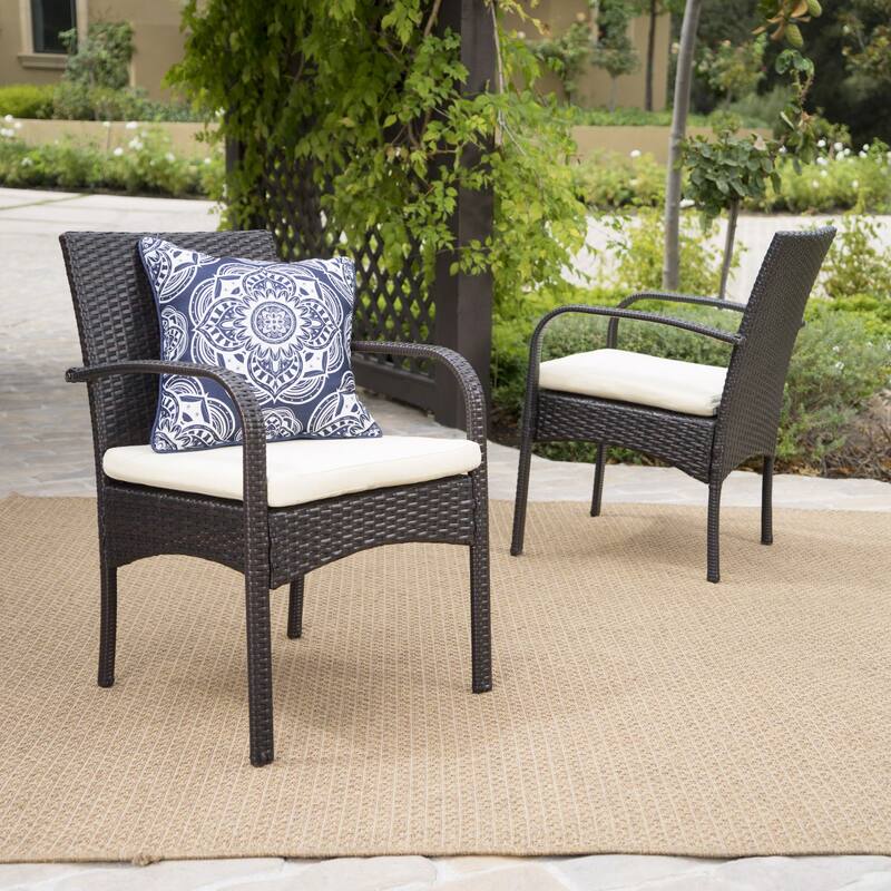 [Set of 2] CORDOBA KD PE WICKER DINING CHAIR