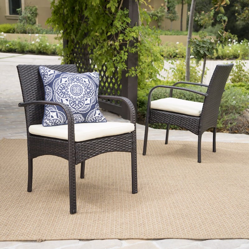 Outdoor Patio Chairs Set of 2 with Cushion for Multiple Scenarios Lounge Chairs