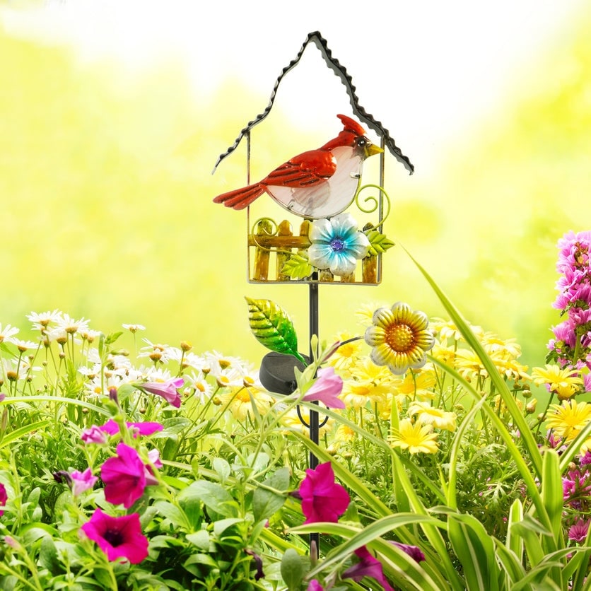 Cardinal solar light stake cheap