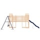preview thumbnail 6 of 16, vidaXL Swing Set Outdoor Backyard Wooden Playground Equipment for Kids Age 3-8
