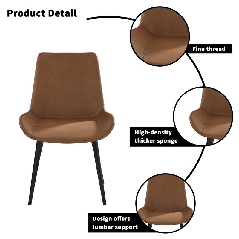 Metal Leg Dining Chair