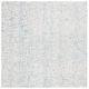 preview thumbnail 88 of 102, SAFAVIEH Handmade Abstract Isaltina Modern Wool Rug 3' Square - Light Blue/Ivory - Square