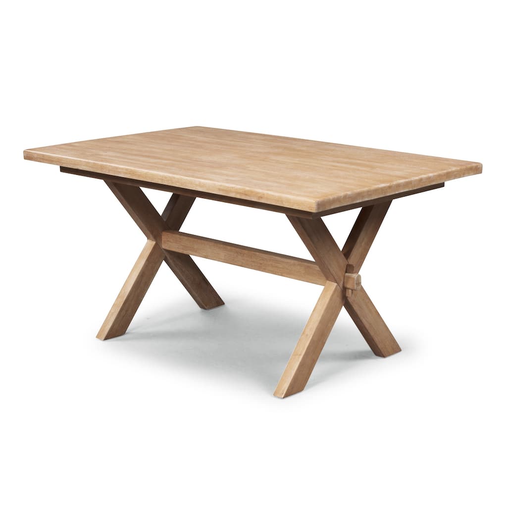 Homestyles Cambridge Off-White Wood Dining Table