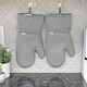 preview thumbnail 36 of 34, T-fal Textiles 2 Pack Soft Flex Waffle Silicone Oven Mitt Set