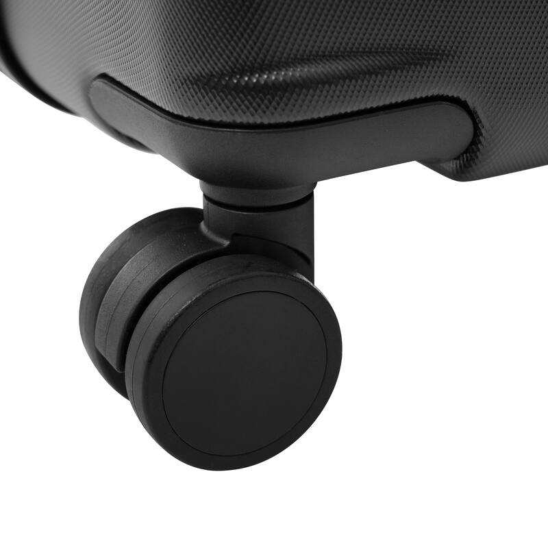 Luggage Sets 5 Piece with Front Opening, Hardside Expandable Carry On Suitcase Set with Double Spinner Wheel with USB Port