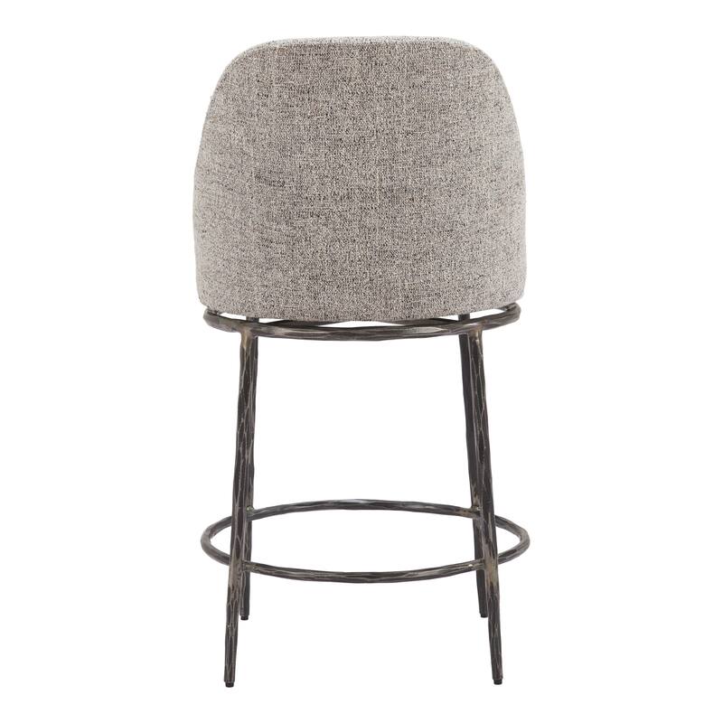 Nordhavn Swivel Counter Stool Gray
