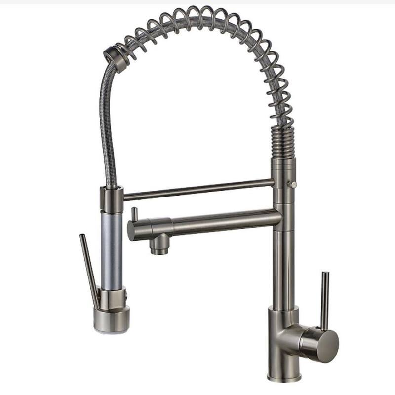 Pull-Down Spray Kitchen Faucet