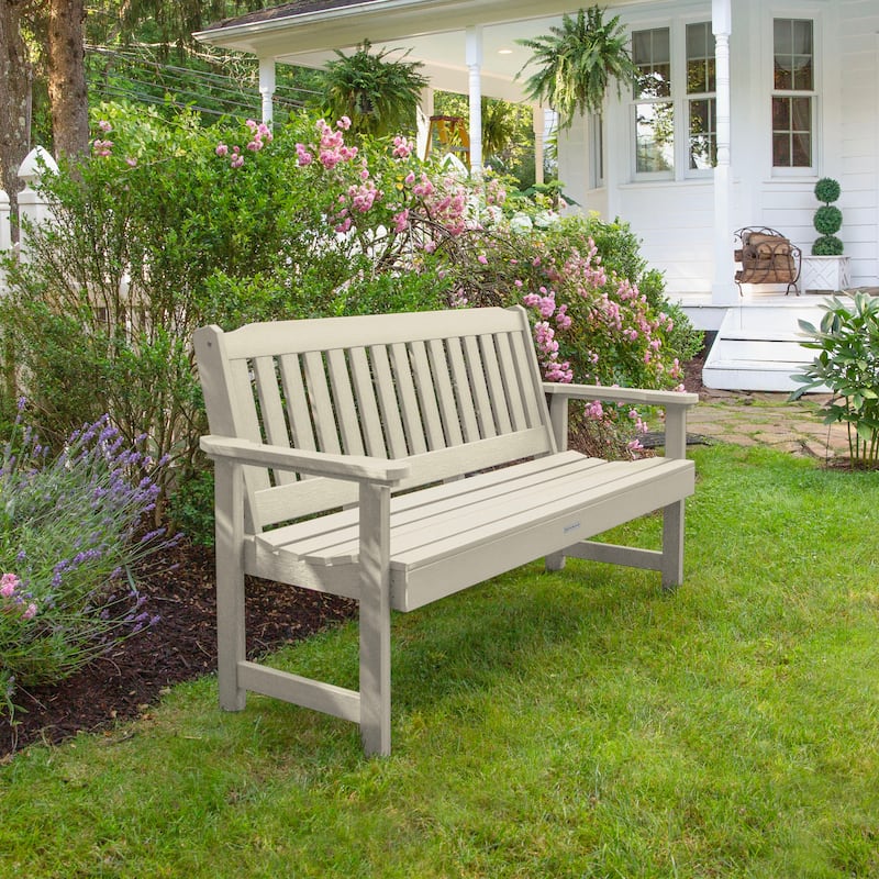 HIGHWOOD Lehigh 5-foot Eco-friendly Synthetic Wood Garden Bench