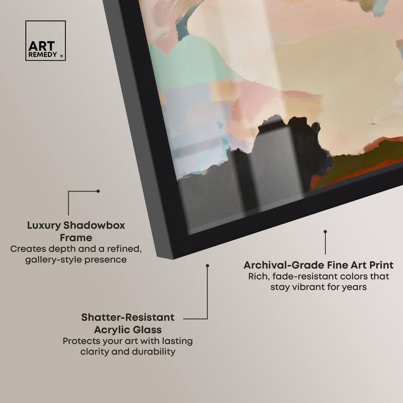 Brushed Beauty I Shadowbox by Art Remedy