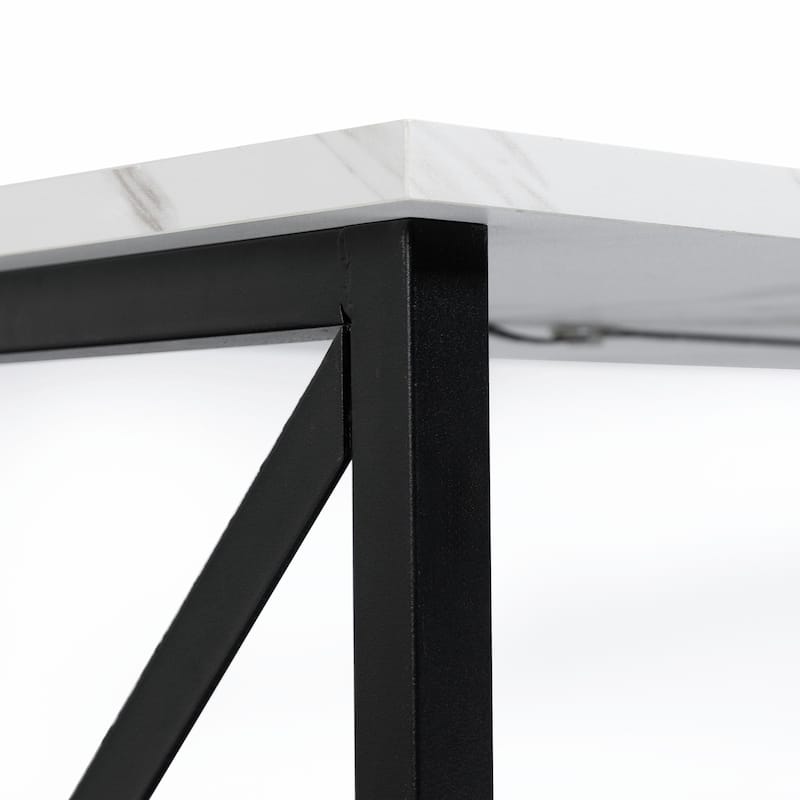 Modern Iron TV Stand with LED Lights, Remote Control, and Toughened Glass Shelves