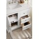 preview thumbnail 4 of 28, James Martin Vanities De Soto 36" Single Vanity, Bright White