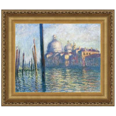 Design Toscano The Grand Canal, Venice, 1908: Canvas Replica Painting: Medium