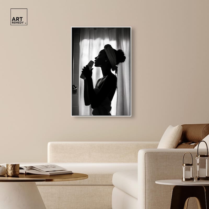 Bathroom Jam Session Canvas by Art Remedy