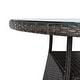 preview thumbnail 27 of 37, SAFAVIEH Outdoor Living Challe 7-Piece Patio Dining Set