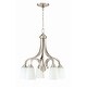 preview thumbnail 1 of 2, Grace - 5 Light Brushed Polished Nickel
