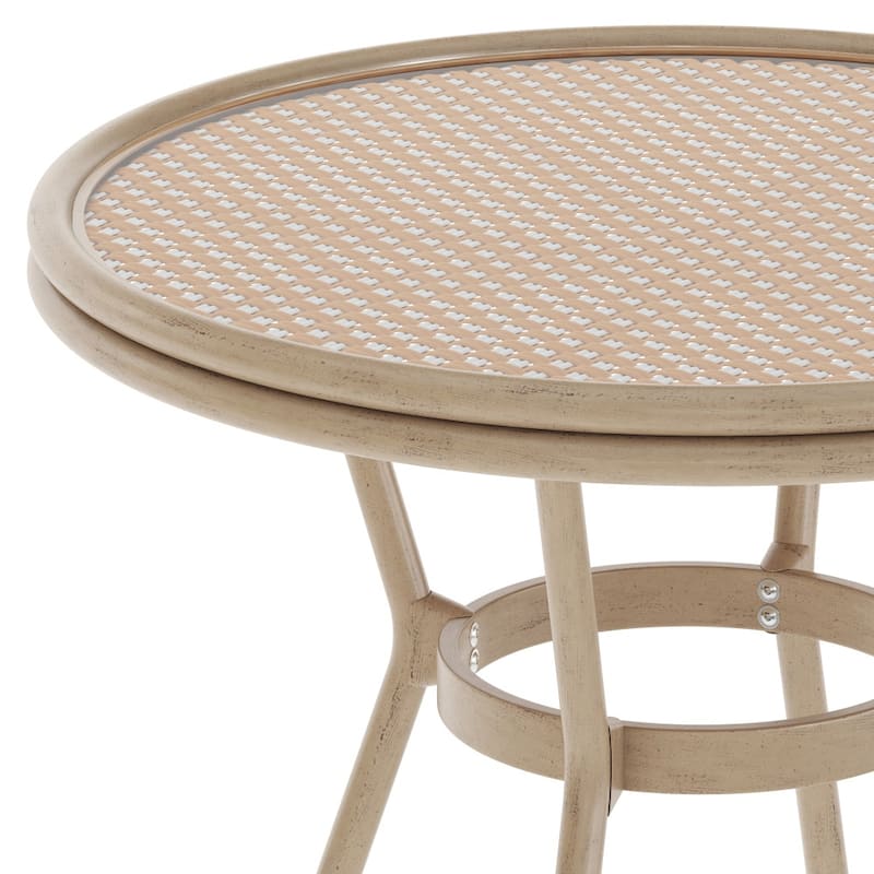 Bistro Table with Metal Frame