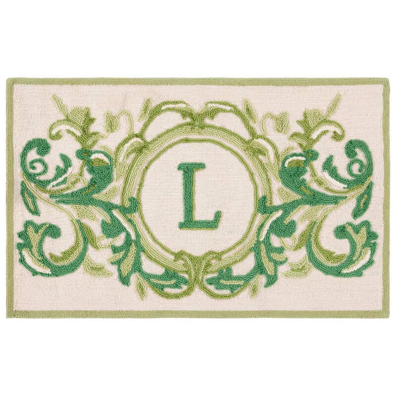 SAFAVIEH Handmade Monogram Regelinde Casual Rug