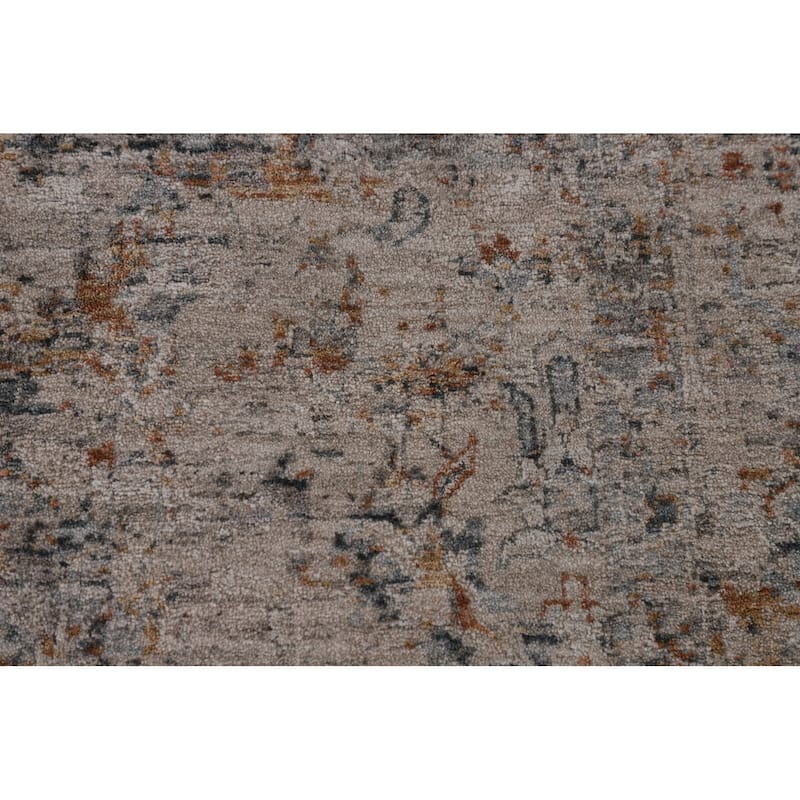 Ziegler Turkish Area Rug Machine Made Traditional Polyester Carpet - 7'10" x 10'2"