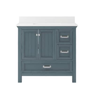 CRAFT + MAIN BAVT3722D-QSW1 Brantley 36" Free Standing Single Basin