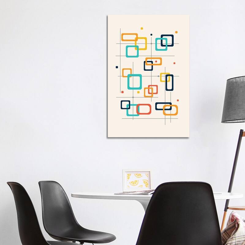 iCanvas "Mid Century Pop Modern" by Nordic Print Studio Canvas Print - 40x26x1.5
