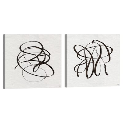 Winding Road I & II by Susan Jill Canvas Art Prints
