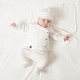 preview thumbnail 4 of 2, Newborn Baby Boy Coming Home Outfit Set, Retro Style - 10 Pcs