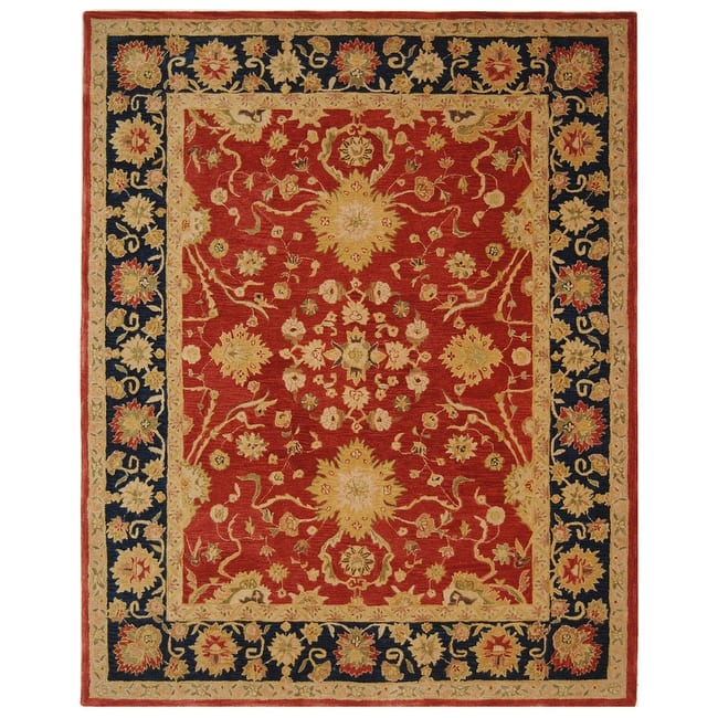 SAFAVIEH Handmade Anatolia Crisalida Traditional Oriental Wool Rug
