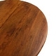preview thumbnail 4 of 49, Carolina Living Alden Wood Top 40" Round Dining Table