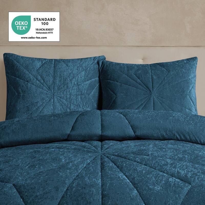 Gabriel Geometric Quilted Comforter Set