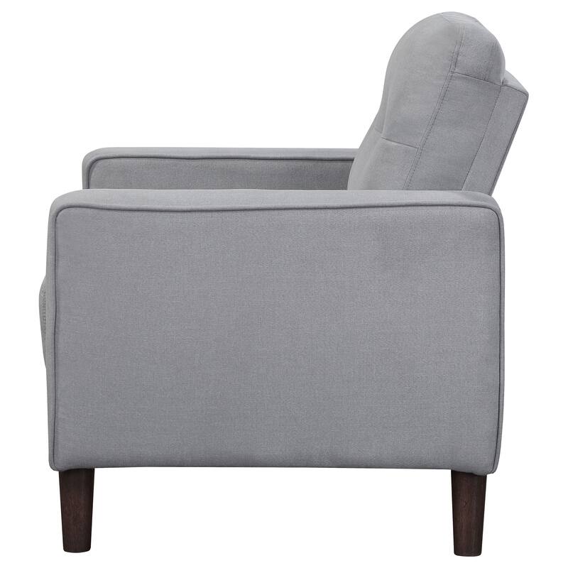 Bowen Upholstered Track Arms Tufted Chair