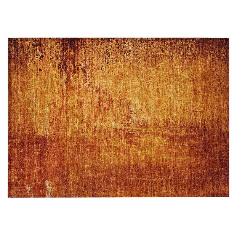 Almilo Artistic Abstract Weather Resistant Blended Style Outdoor Rug