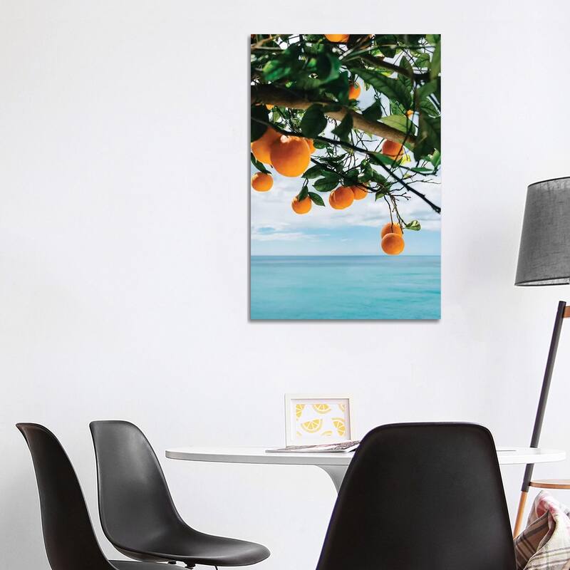 iCanvas "Amalfi Coast Oranges IV" by Bethany Young Canvas Print - 40x26x1.5
