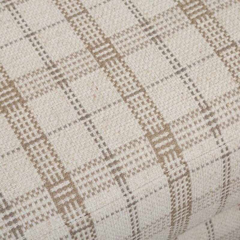 Uttermost Basie Casual Linen Swivel Chair - 31.50" W x 31.00" H x 27.75" D