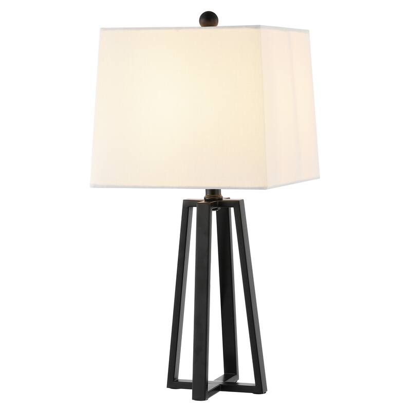 SAFAVIEH Lighting Haven 21" Modern & Contemporary Table Lamp - 10" W x 10" D x 21" H - 10Wx10Dx21H