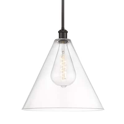Innovations Lighting 516-1S-17-16 Berkshire Pendant Berkshire 16" Wide