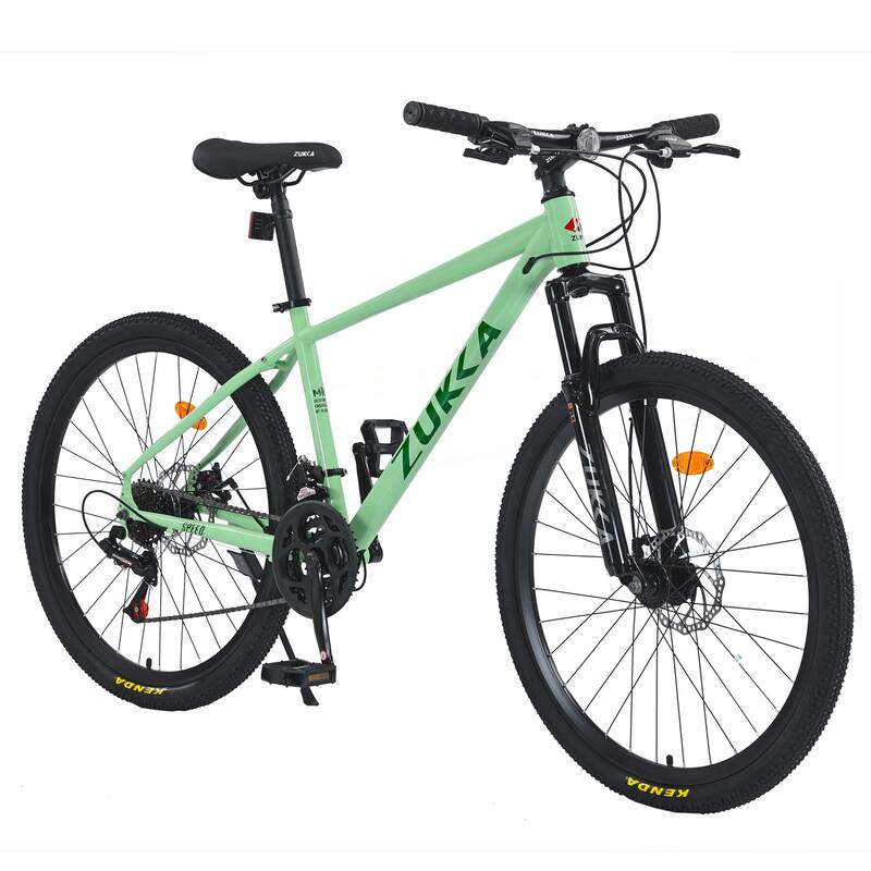 Mountain Bike for Men and Women 26 inch 24 Speed - Green