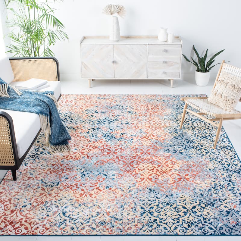 SAFAVIEH Lagoon Pusa Overdyed Distressed Rug