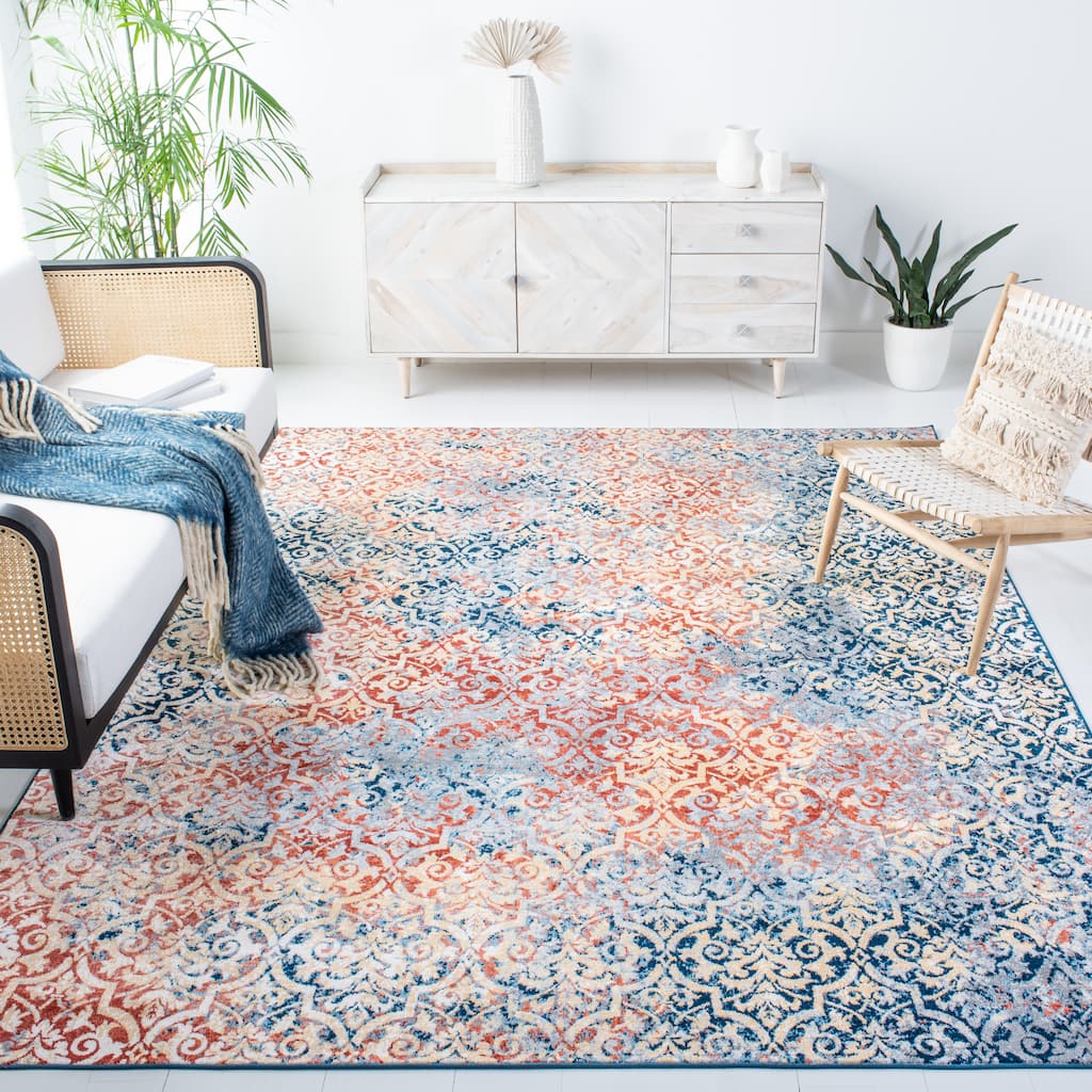 SAFAVIEH Lagoon Pusa Overdyed Distressed Rug