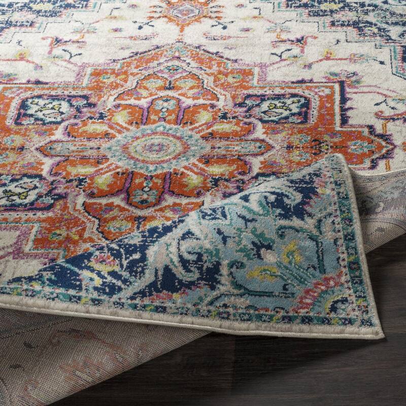 Livabliss Paramount Updated Traditional Medallion Area Rug