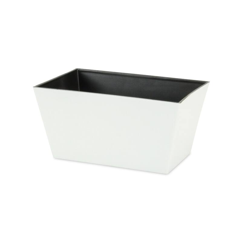 Harper 8.25 Inch Rectangular Tapered Plastic Pot
