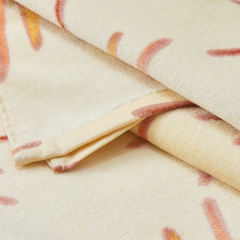 Linery & Co. 100% Cotton Printed Beach Towel for Kids, 30" x 60"