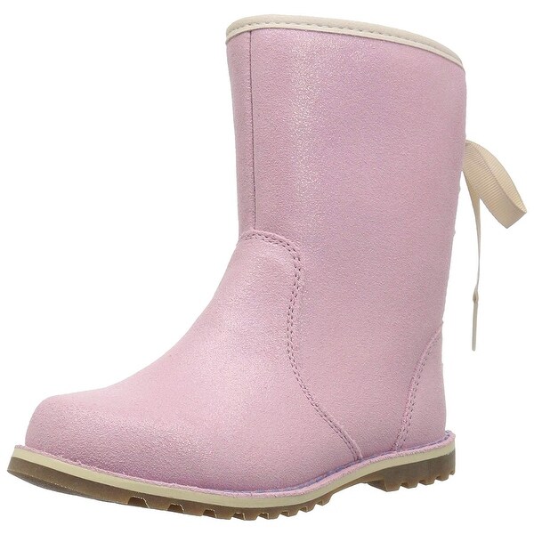 kids metallic boots