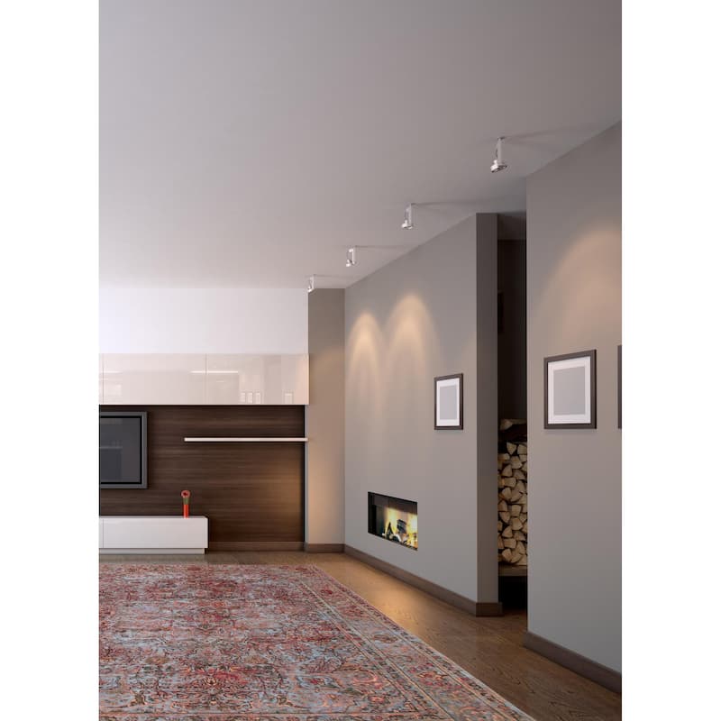ECARPETGALLERY Hand-knotted Color Transition Denim Blue Wool Rug - 6'9 x 9'10