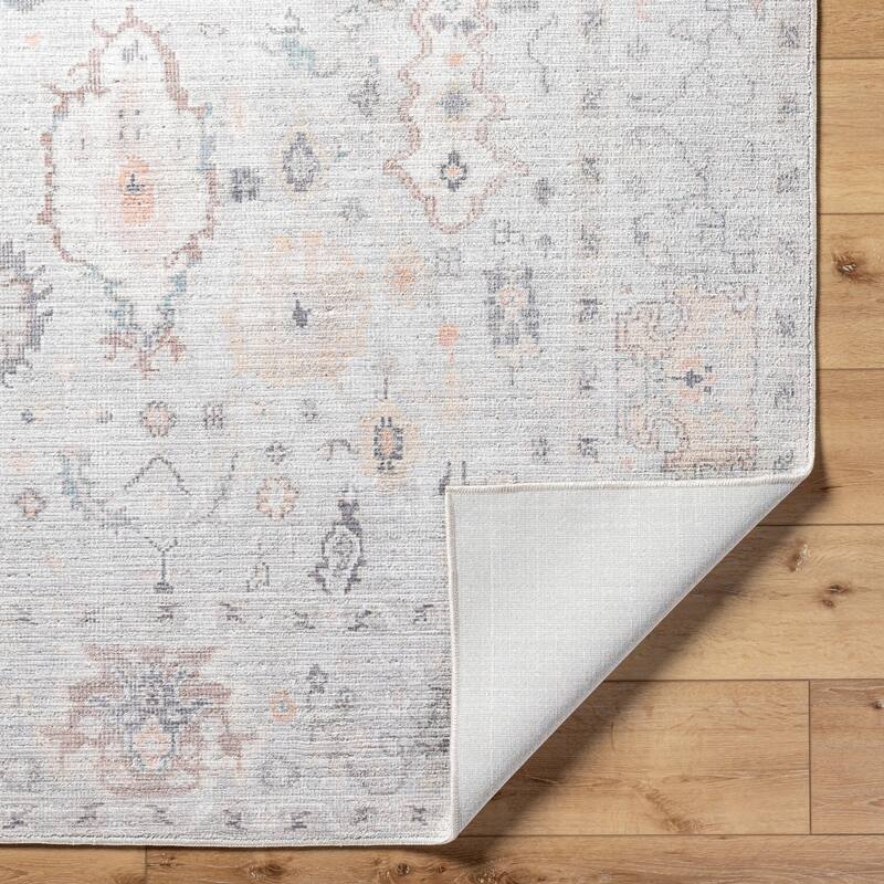 Livabliss Traditional Marlon Border Area Rug