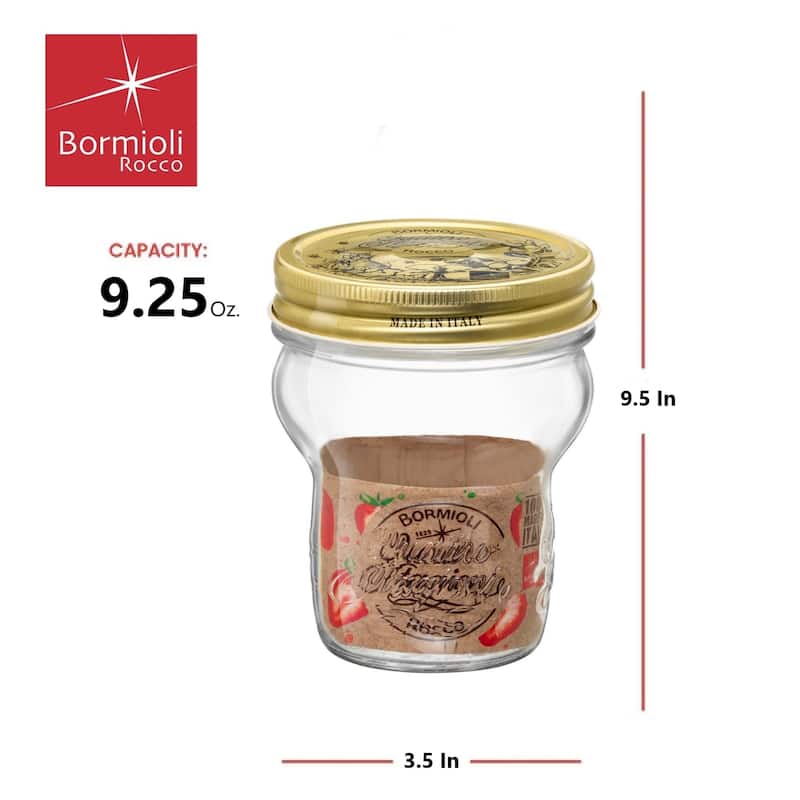 Bormioli Rocco Quattro Stagioni Stacking Jar Set